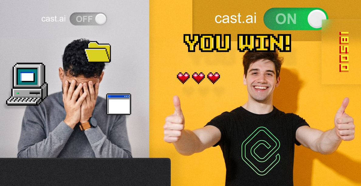 Cast AI LinkedIn Ad Example